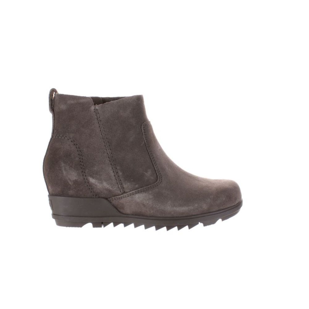 Sorel Gray Suede Ankle Booties